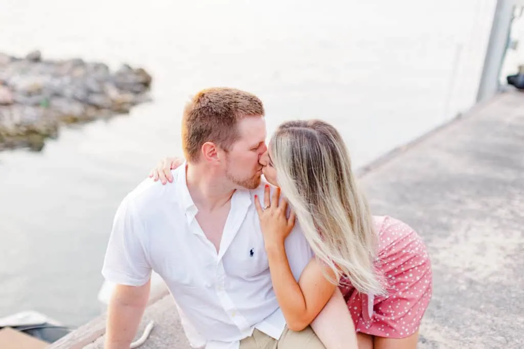 Stephanie Alan Gananoque Engagement Boat Photos Grey Loft Studio 2021