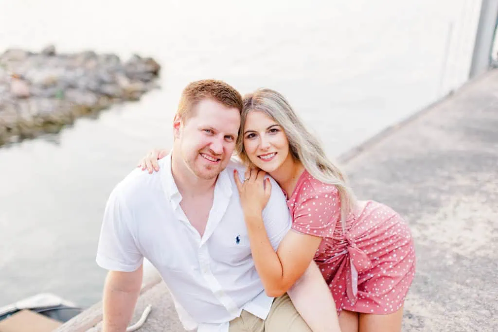 Stephanie Alan Gananoque Engagement Boat Photos Grey Loft Studio 2021