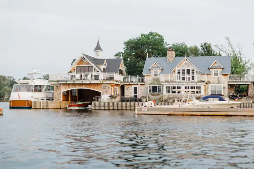 Stephanie Alan Gananoque Engagement Boat Photos Grey Loft Studio 2021