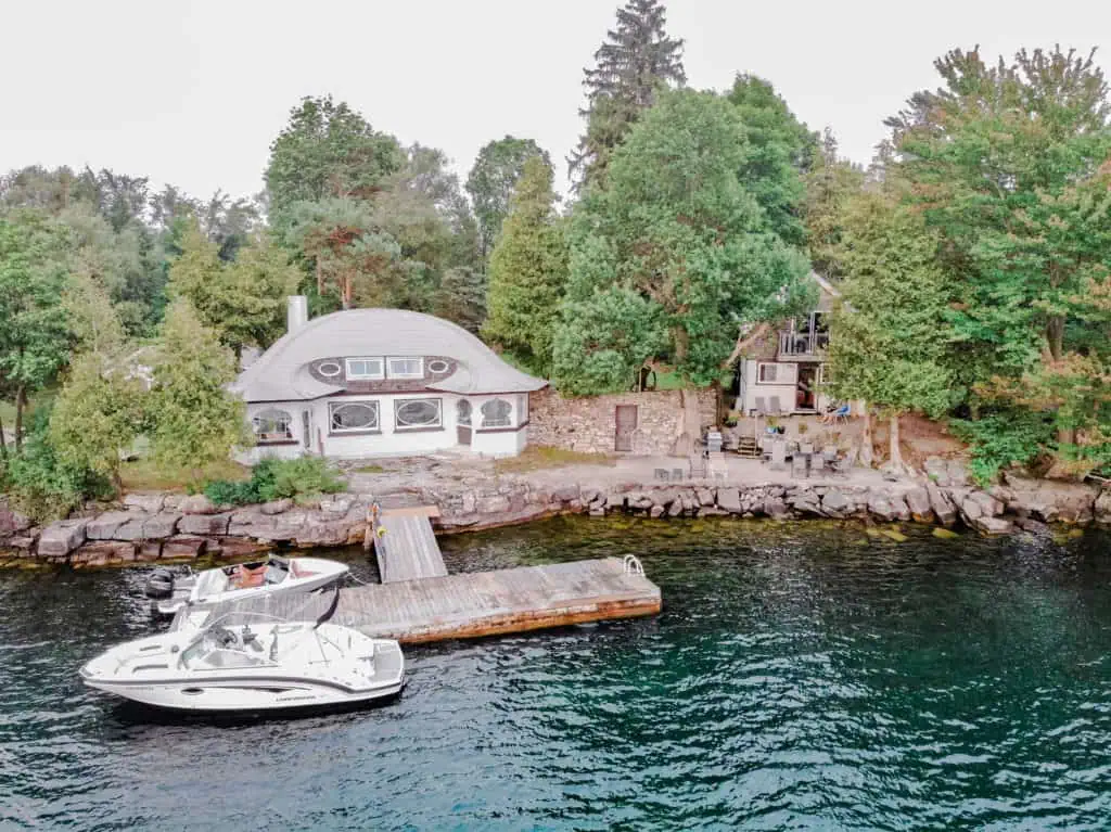 Stephanie Alan Gananoque Engagement Boat Photos Grey Loft Studio 2021