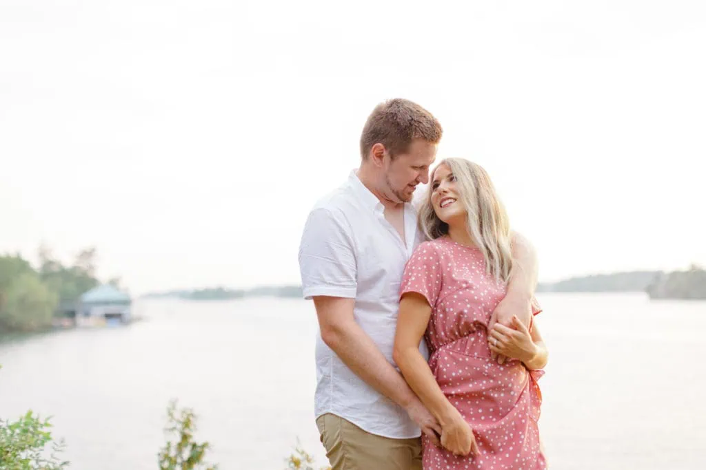 Stephanie Alan Gananoque Engagement Boat Photos Grey Loft Studio 2021
