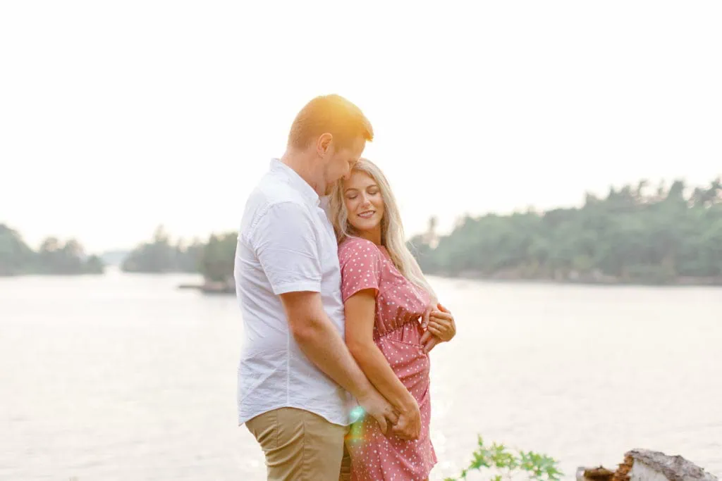Stephanie Alan Gananoque Engagement Boat Photos Grey Loft Studio 2021