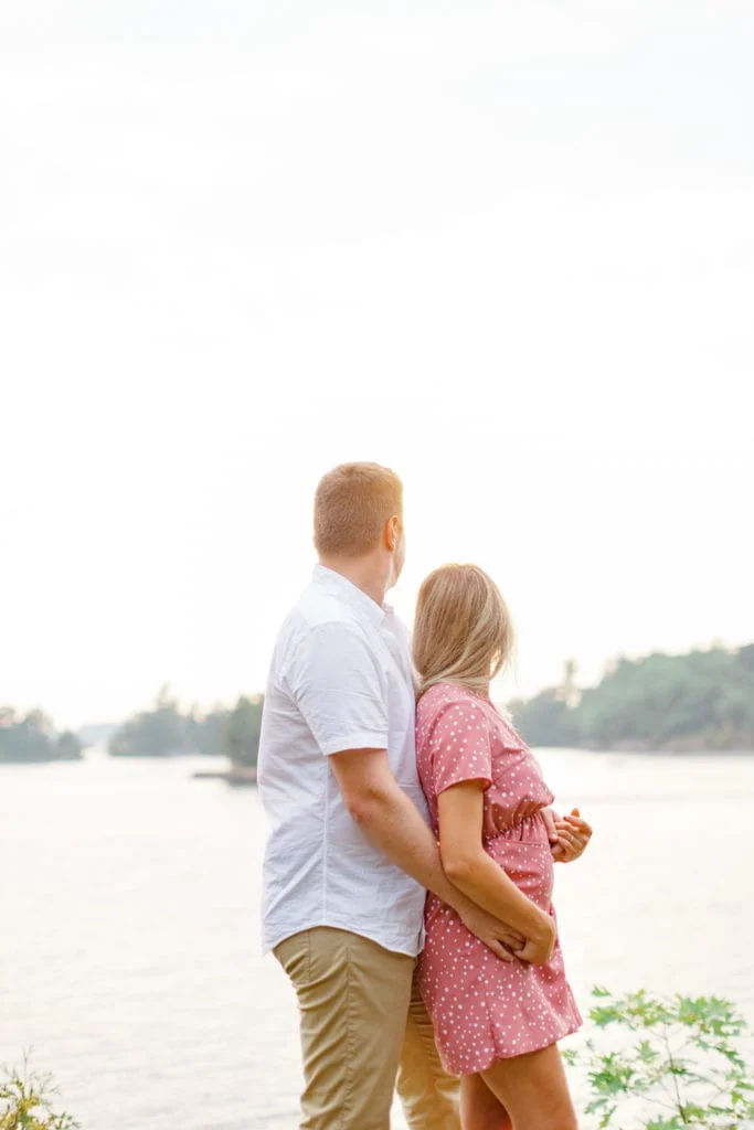 Stephanie Alan Gananoque Engagement Boat Photos Grey Loft Studio 2021