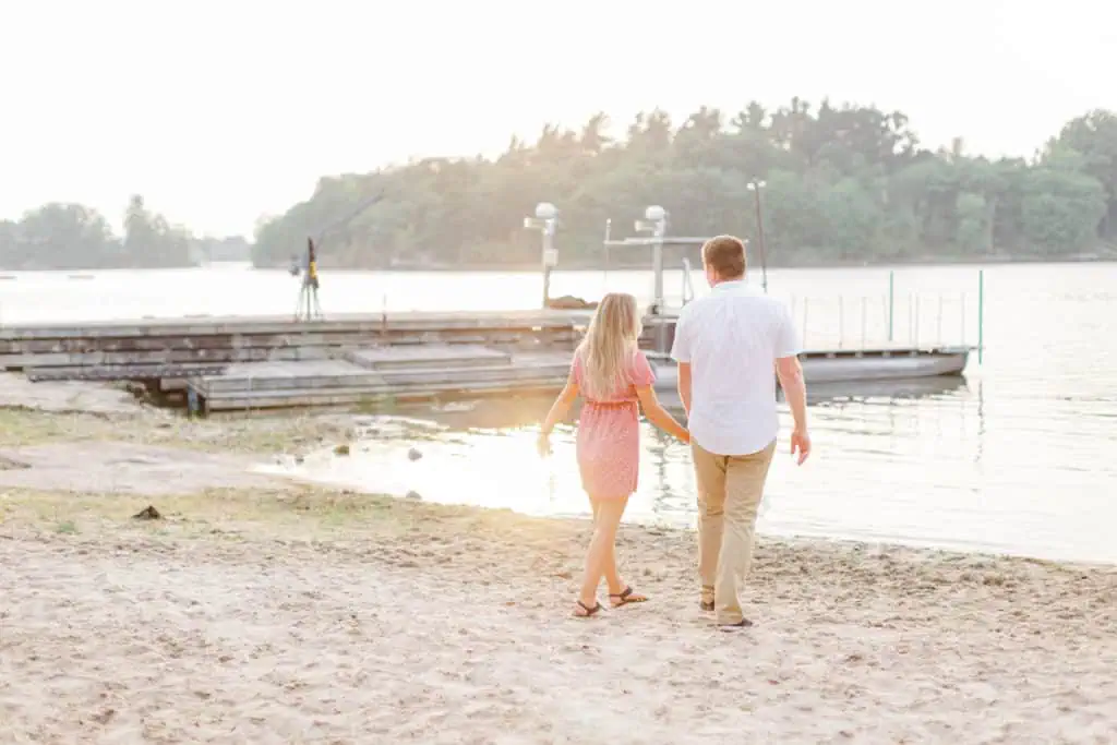 Stephanie Alan Gananoque Engagement Boat Photos Grey Loft Studio 2021