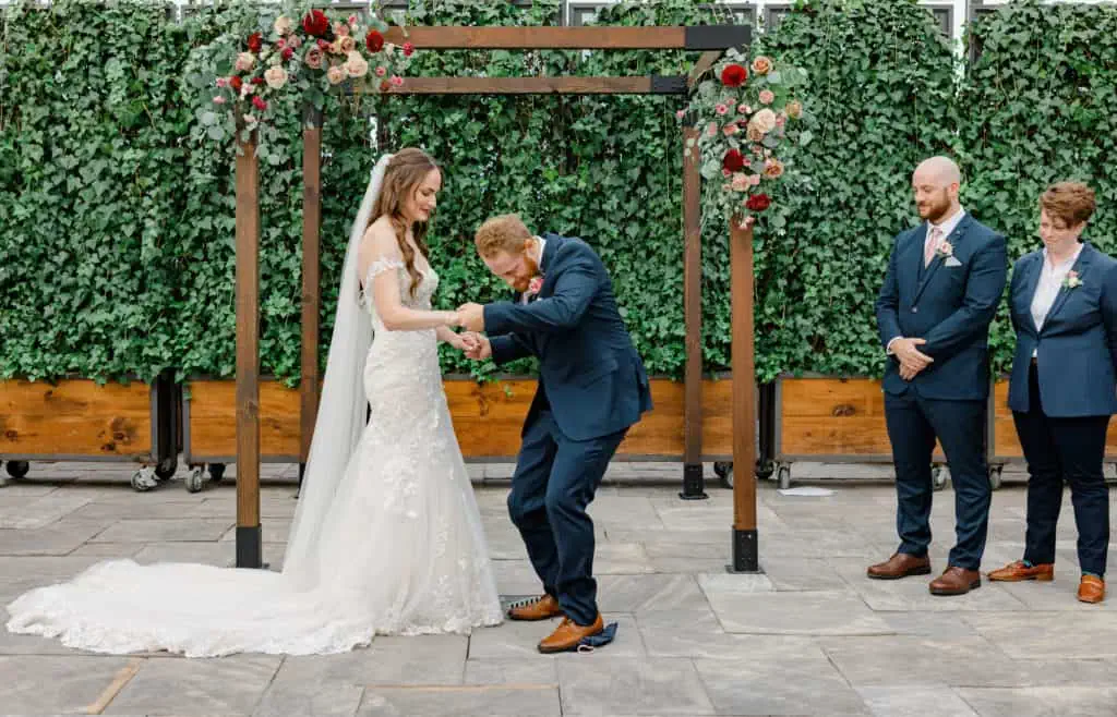 Kaitlin Ethan Aquatopia Wedding Grey Loft Studio 2021