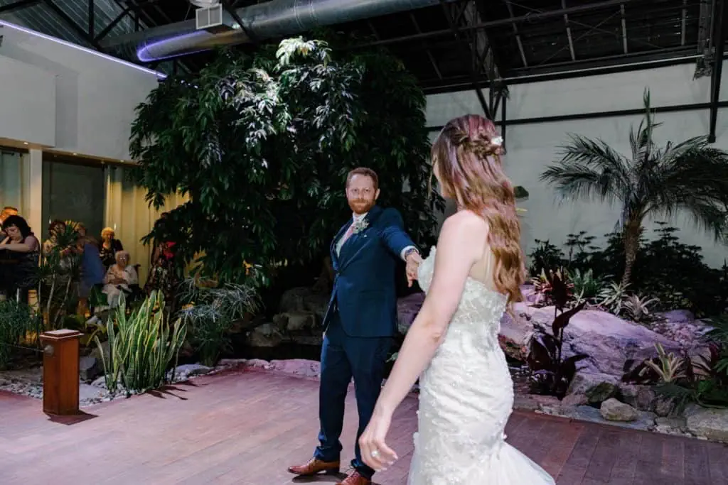 Kaitlin Ethan Aquatopia Wedding Grey Loft Studio 2021