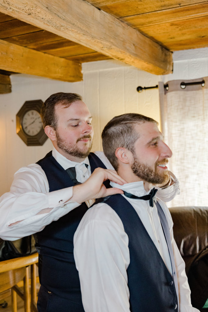 Shawnna Josh Stonefields Smoke Bomb Wedding Grey Loft Studio 2021
