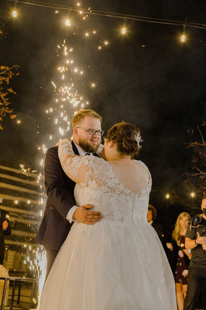 Shawnna Josh Stonefields Smoke Bomb Wedding Grey Loft Studio 2021