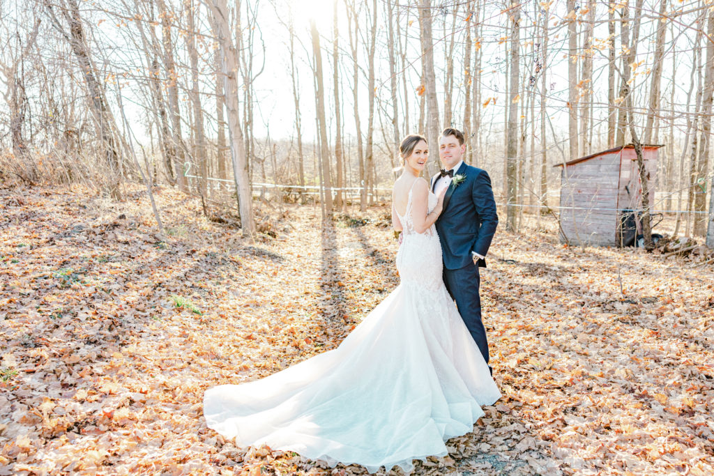 Rebecca Steve Temples Sugar Bush Wedding November Grey Loft Studio 2021