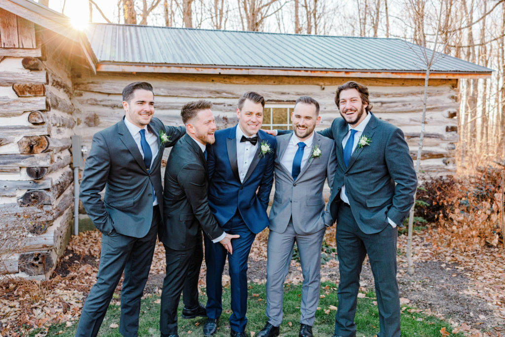 Rebecca Steve Temples Sugar Bush Wedding November Grey Loft Studio 2021