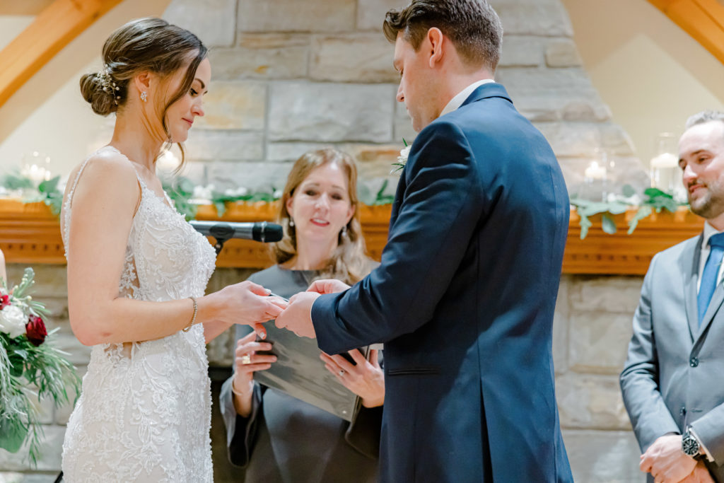 Rebecca Steve Temples Sugar Bush Wedding November Grey Loft Studio 2021