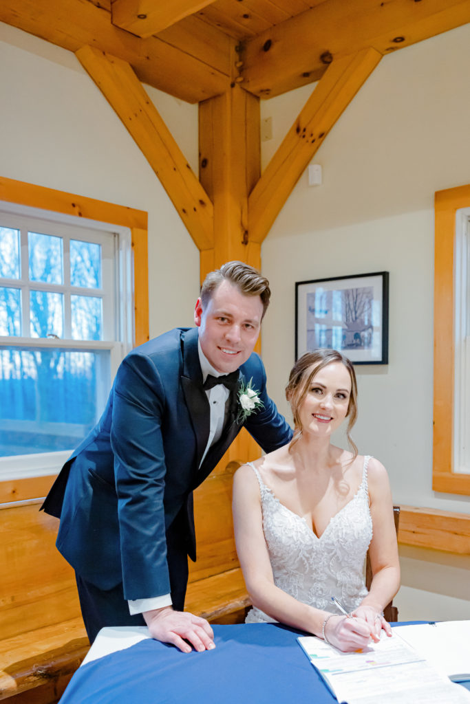 Rebecca Steve Temples Sugar Bush Wedding November Grey Loft Studio 2021