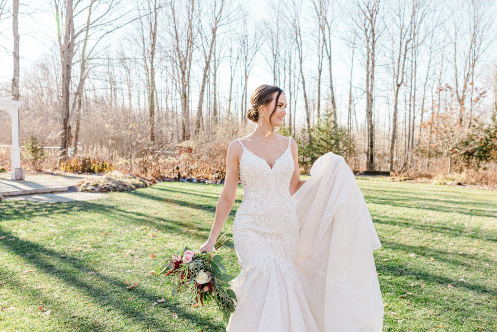 Rebecca Steve Temples Sugar Bush Wedding November Grey Loft Studio 2021