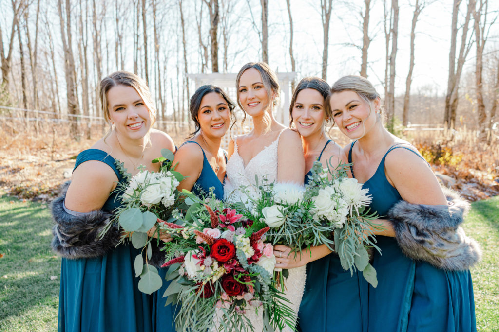 Rebecca Steve Temples Sugar Bush Wedding November Grey Loft Studio 2021