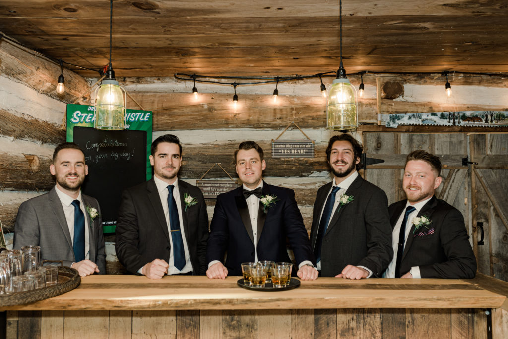 Rebecca Steve Temples Sugar Bush Wedding November Grey Loft Studio 2021