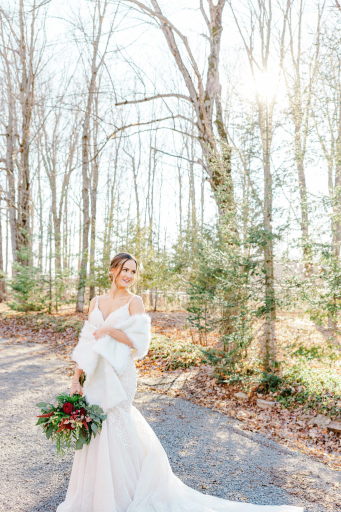 Rebecca Steve Temples Sugar Bush Wedding November Grey Loft Studio 2021