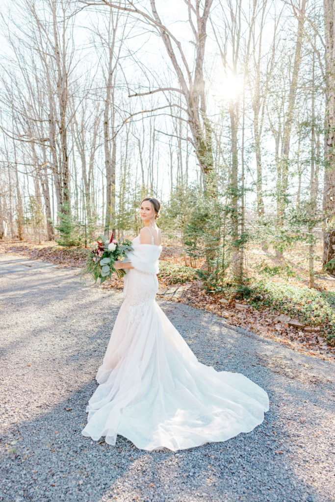 Rebecca Steve Temples Sugar Bush Wedding November Grey Loft Studio 2021