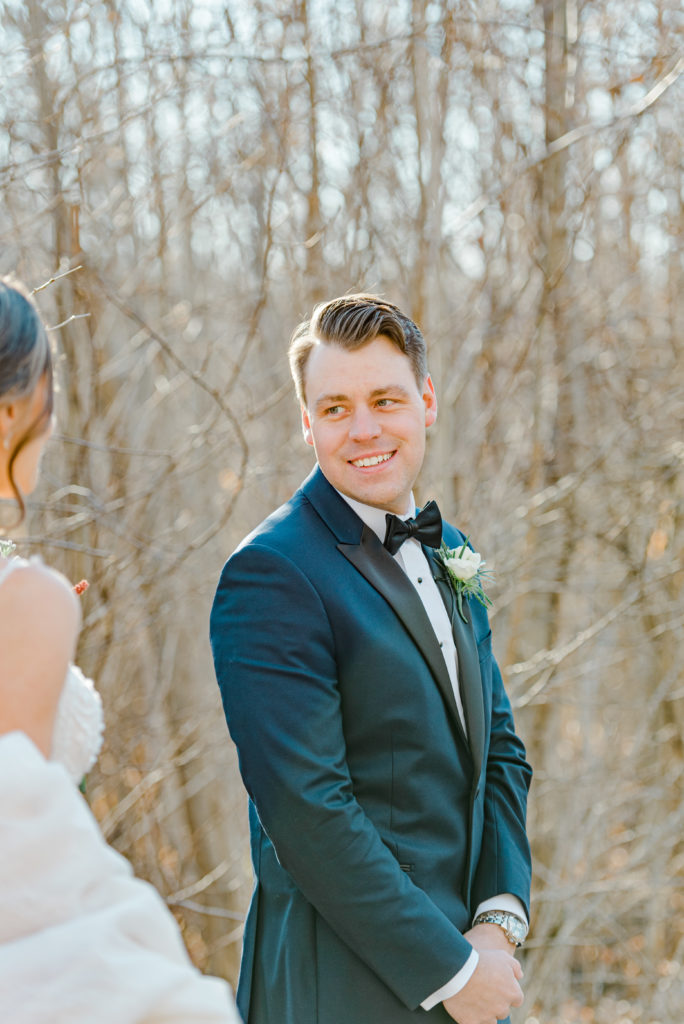 Rebecca Steve Temples Sugar Bush Wedding November Grey Loft Studio 2021
