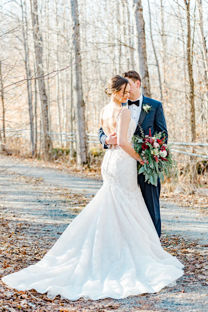 Rebecca Steve Temples Sugar Bush Wedding November Grey Loft Studio 2021
