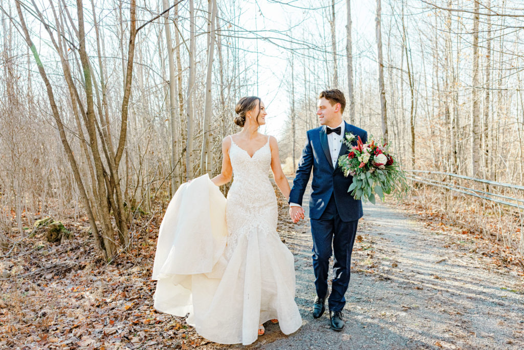 Rebecca Steve Temples Sugar Bush Wedding November Grey Loft Studio 2021