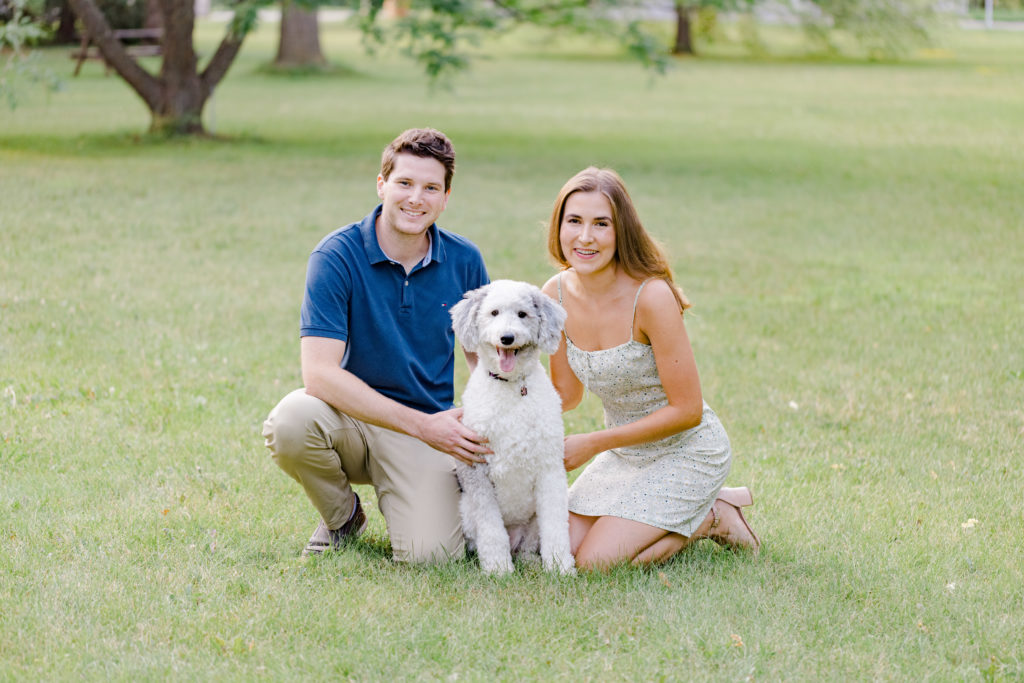 Ana Hanstead Engagement Arboretum Sunset Grey Loft Studio 2021