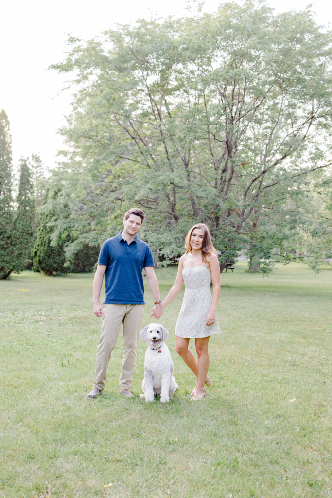 Ana Hanstead Engagement Arboretum Sunset Grey Loft Studio 2021
