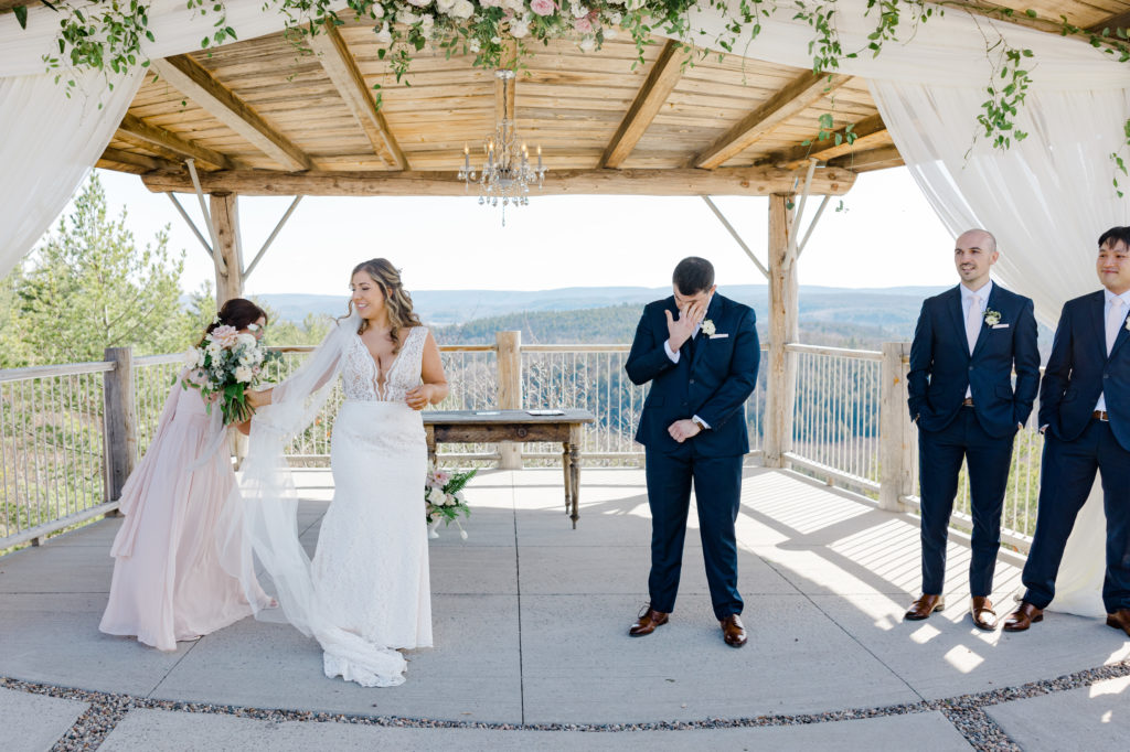 Georgette Chris Le Belvedere Wedding Wakefield Grey Loft Studio 2022