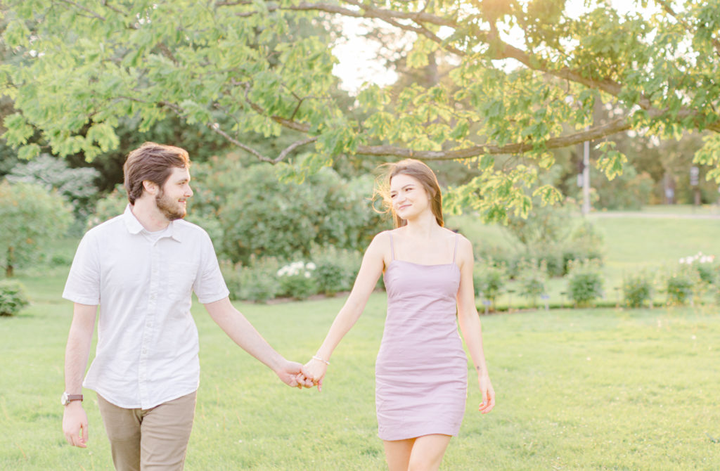 Mackenzie Colten Arboretum Peonies Engagement Grey Loft Studio 2022