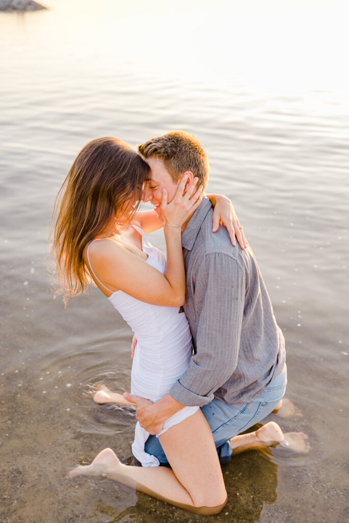 Hannah Braden Beach Engagement Grey Loft Studio 2023