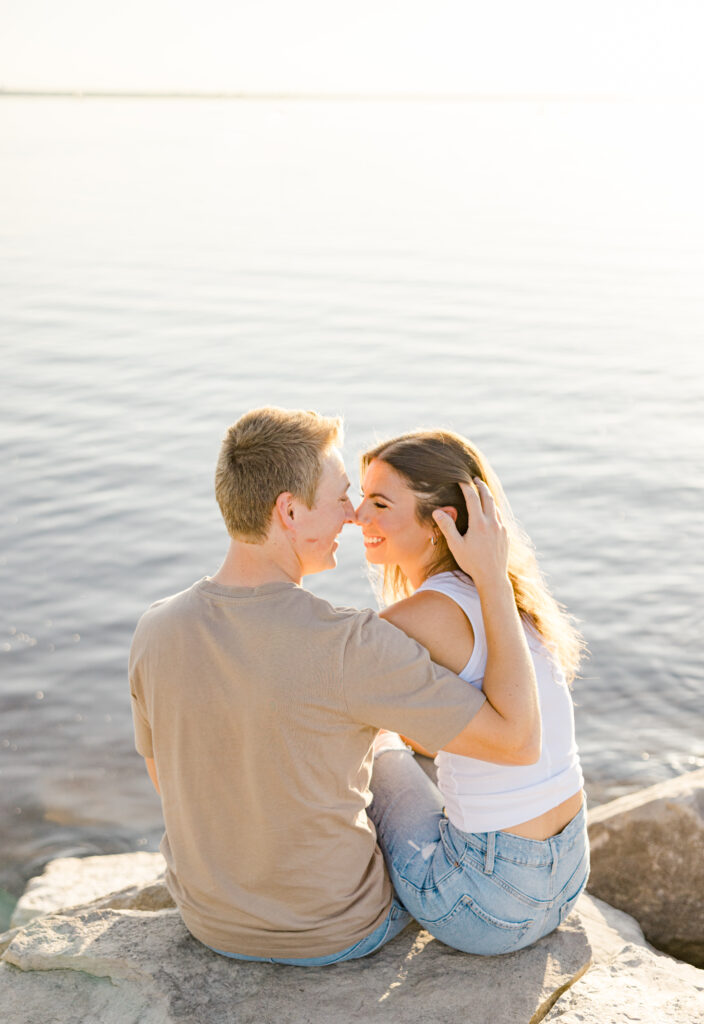 Hannah Braden Beach Engagement Grey Loft Studio 2023