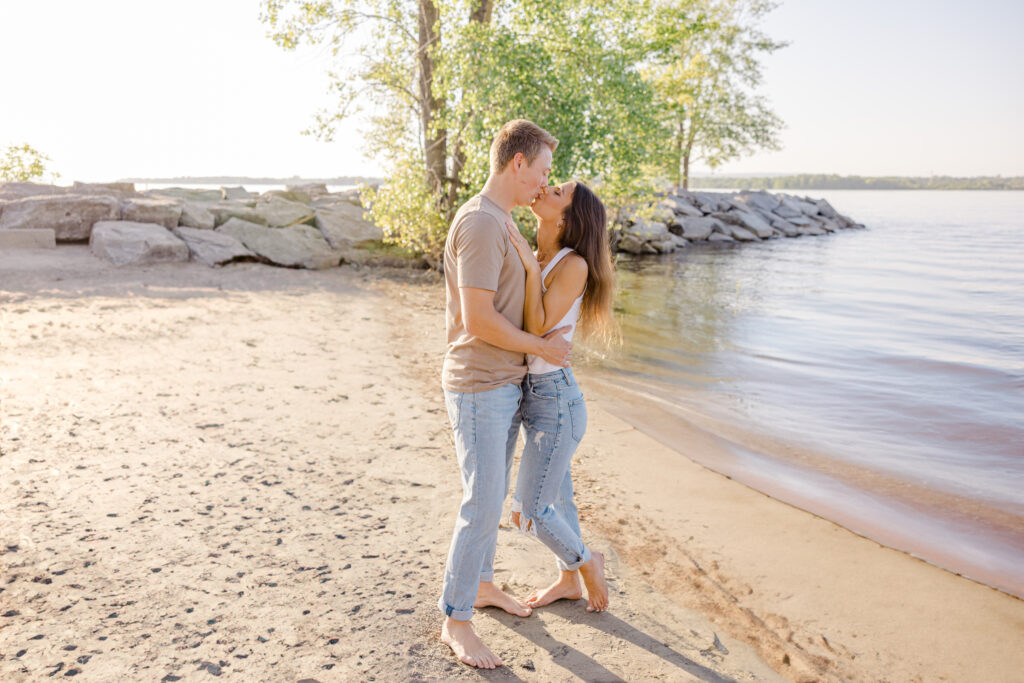 Hannah Braden Beach Engagement Grey Loft Studio 2023