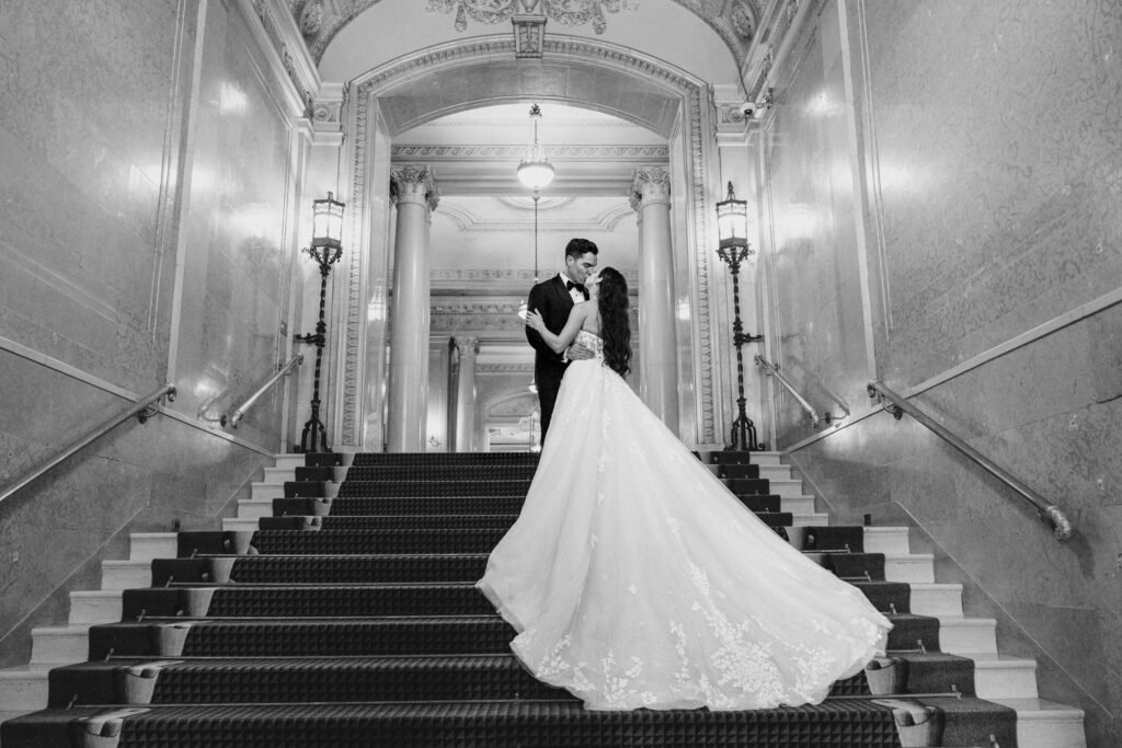 Sophie Andre Chateau Laurier Adam Room Wedding Grey Loft Studio 2023