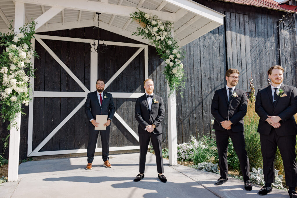 Victoria Ryan Bleeks Bergamot Wedding August Grey Loft Studio 2023