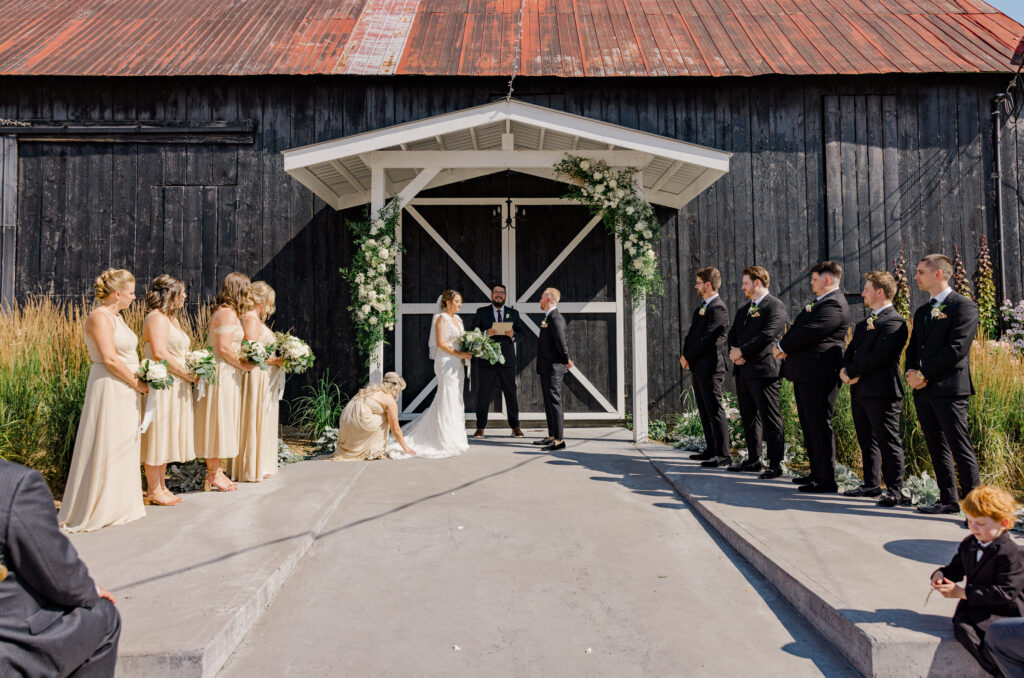 Victoria Ryan Bleeks Bergamot Wedding August Grey Loft Studio 2023