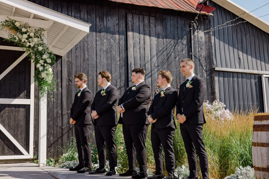 Victoria Ryan Bleeks Bergamot Wedding August Grey Loft Studio 2023