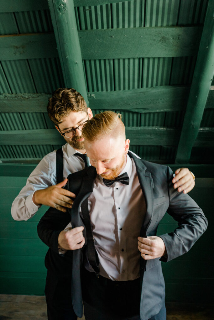 Victoria Ryan Bleeks Bergamot Wedding August Grey Loft Studio 2023