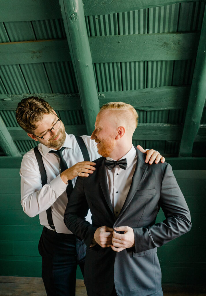 Victoria Ryan Bleeks Bergamot Wedding August Grey Loft Studio 2023