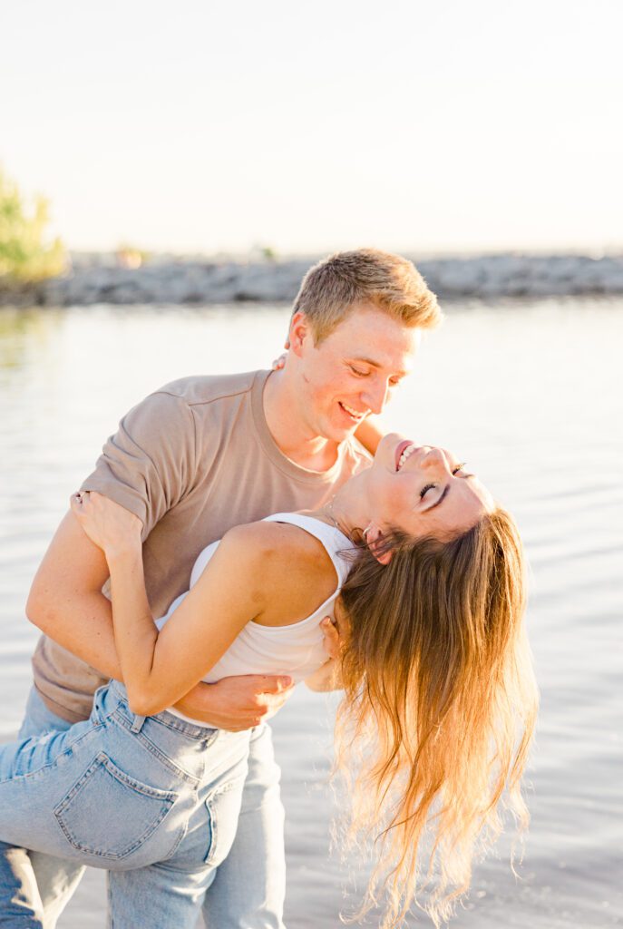 Hannah Braden Beach Engagement Grey Loft Studio 2023