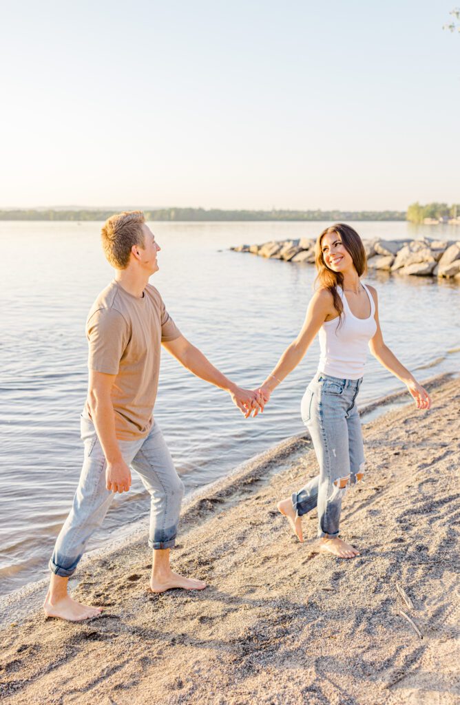 Hannah Braden Beach Engagement Grey Loft Studio 2023