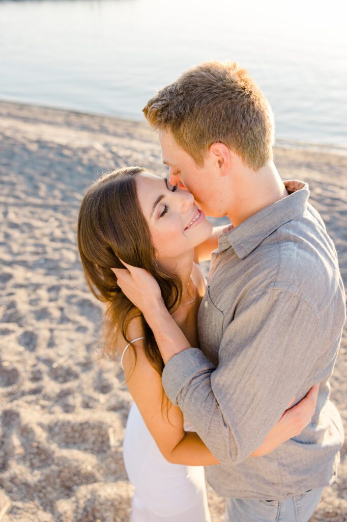 Hannah Braden Beach Engagement Grey Loft Studio 2023