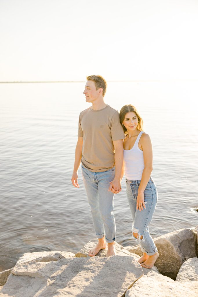 Hannah Braden Beach Engagement Grey Loft Studio 2023