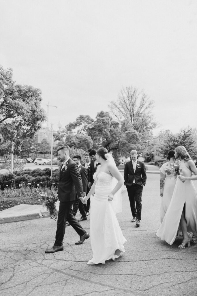 Kailyn Aaron Mill Street Brew Pub Wedding Grey Loft Studio 2024