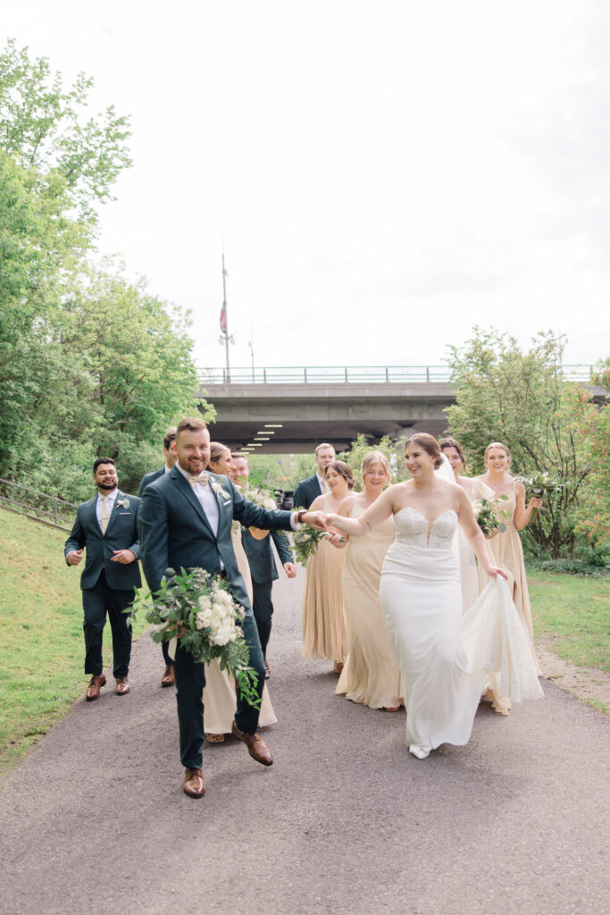 Kailyn Aaron Mill Street Brew Pub Wedding Grey Loft Studio 2024