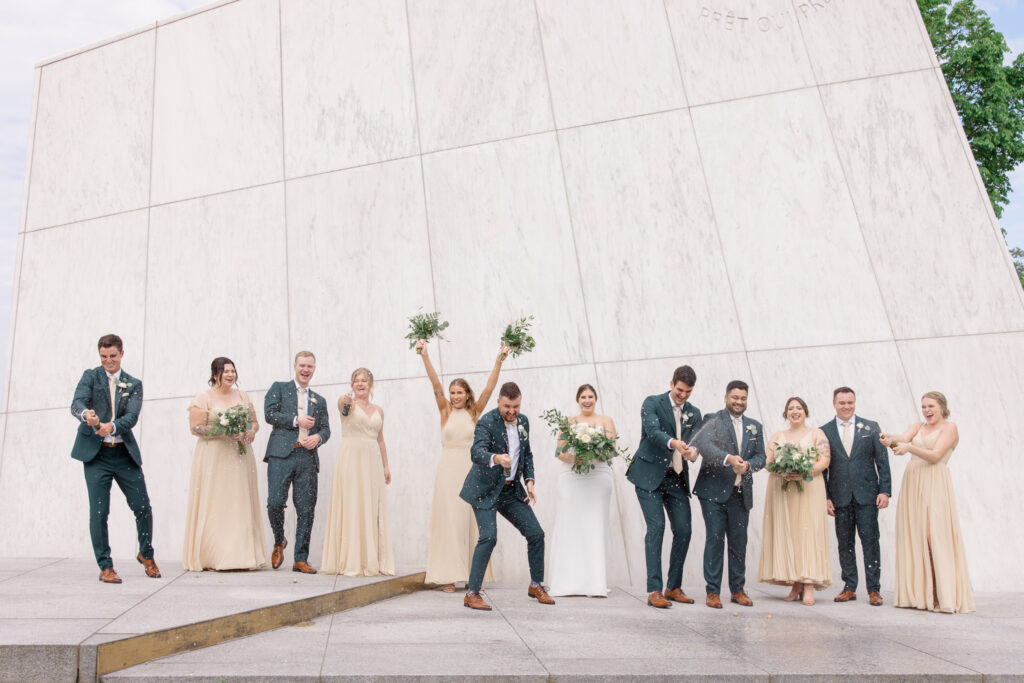 Kailyn Aaron Mill Street Brew Pub Wedding Grey Loft Studio 2024