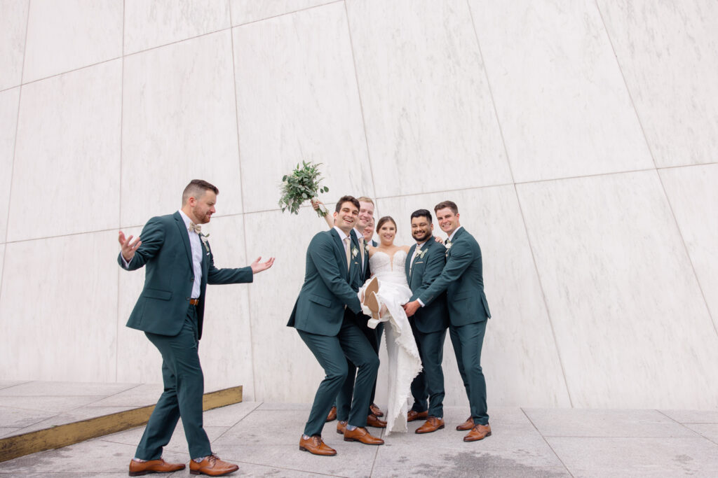 Kailyn Aaron Mill Street Brew Pub Wedding Grey Loft Studio 2024