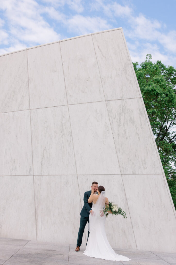 Kailyn Aaron Mill Street Brew Pub Wedding Grey Loft Studio 2024
