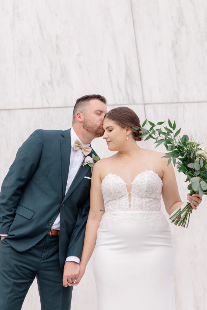 Kailyn Aaron Mill Street Brew Pub Wedding Grey Loft Studio 2024