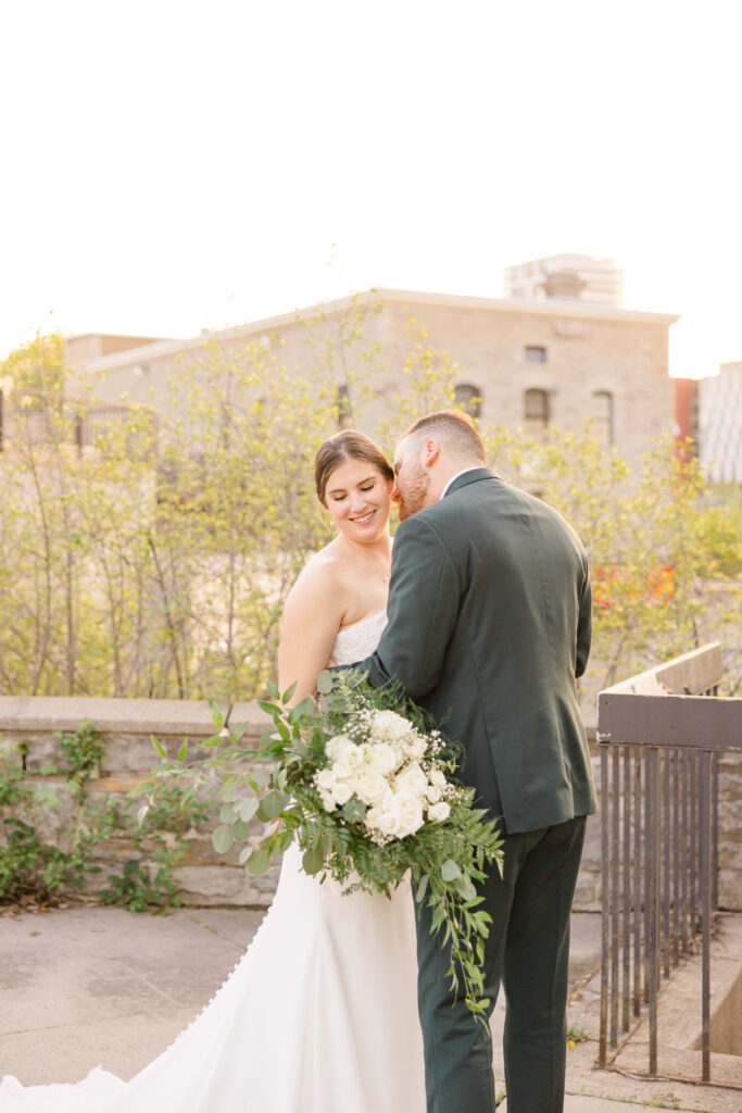 Kailyn Aaron Mill Street Brew Pub Wedding Grey Loft Studio 2024