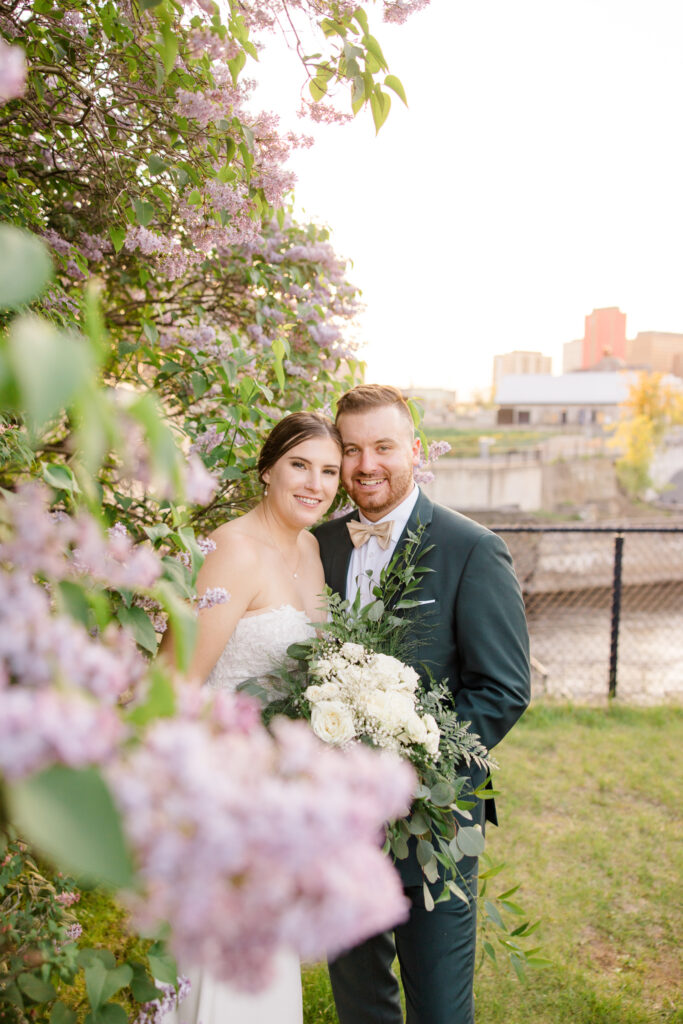 Kailyn Aaron Mill Street Brew Pub Wedding Grey Loft Studio 2024