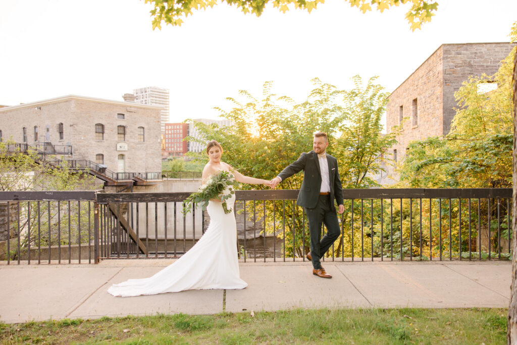 Kailyn Aaron Mill Street Brew Pub Wedding Grey Loft Studio 2024